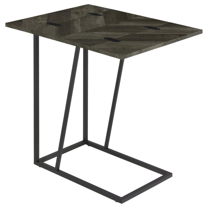 Carly - Expandable Engineered Wood C-Shaped Side Table – Side Tables by CoasterEveryday at Furniture Wholesale Plus , Nashville furniture store