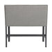 Seneca - Counter Bench With Upholstered Back And Fabric - Brown – Counter Benches by Elements International at Furniture Wholesale Plus , Nashville furniture store