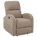 Grant - Upholstered Power Recliner Chair – Reclining Chairs by Coaster Fine Furniture at Furniture Wholesale Plus , Nashville furniture store