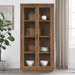 Garland - Curio - Dark Brown – Curio Cabinets by Steve Silver Furniture at Furniture Wholesale Plus , Nashville furniture store