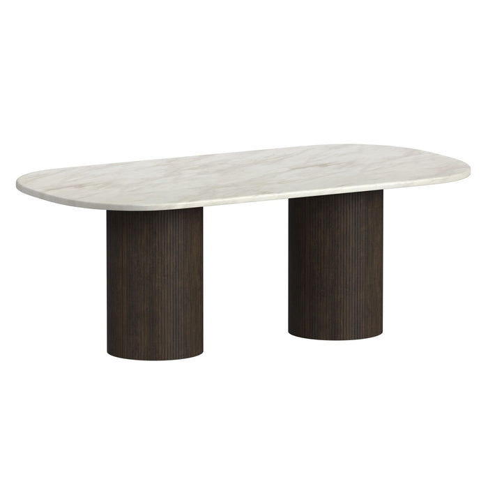 Sylvie - 5 Piece Standard Height Dining Set, Oval Table – 5 Piece Dining Room Sets by Elements International at Furniture Wholesale Plus , Nashville furniture store