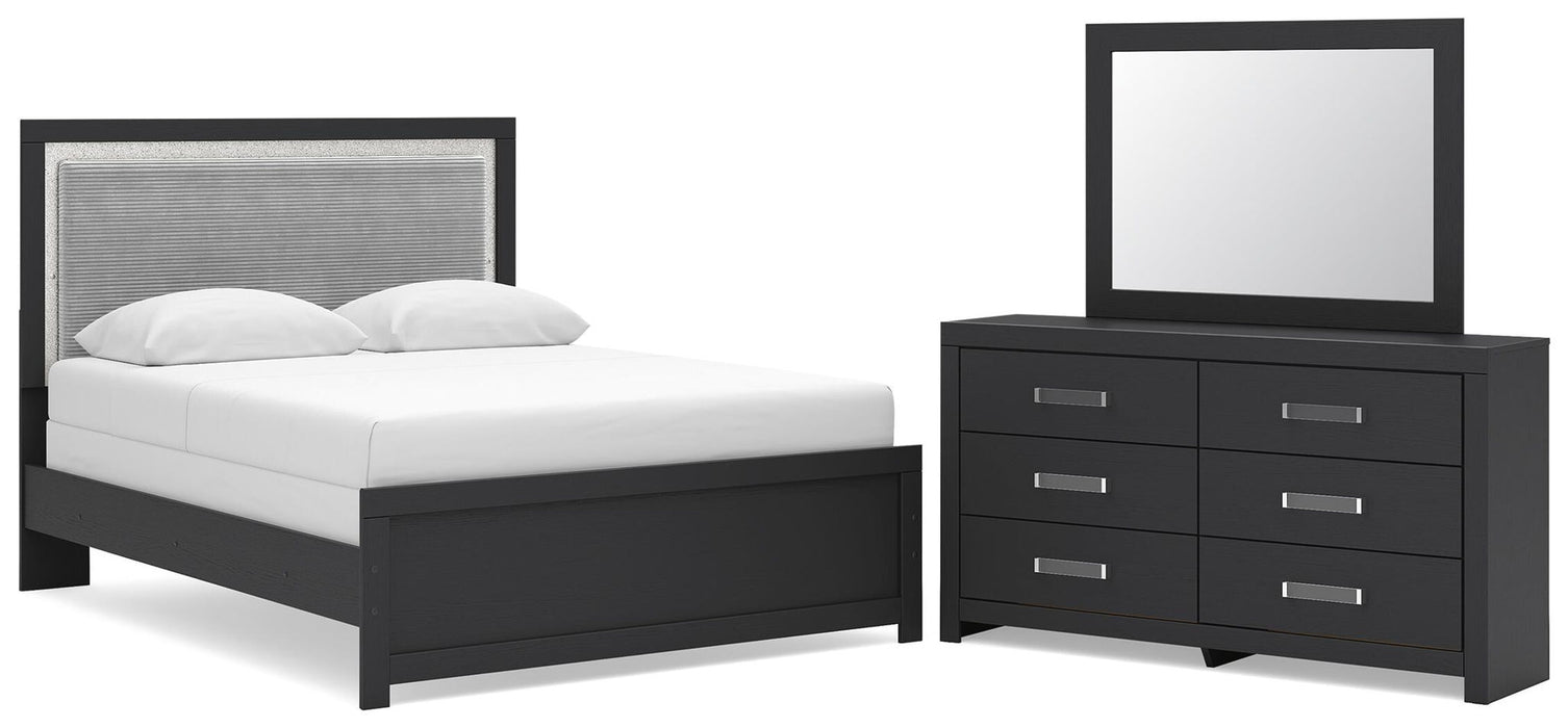 Maeling - Upholstered Panel Bedroom Set – 4 Piece Bedroom Sets by Signature Design by Ashley® at Furniture Wholesale Plus , Nashville furniture store