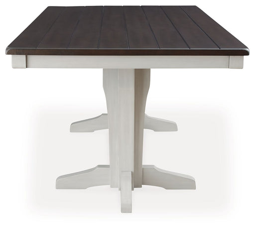 Darborn - Dining Table - Gray / Brown – Dining Tables by Signature Design by Ashley® at Furniture Wholesale Plus , Nashville furniture store