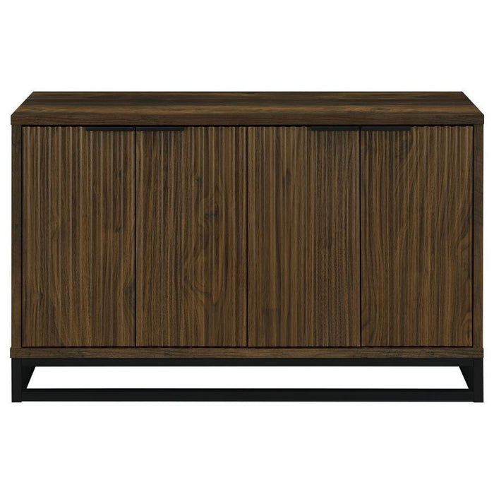 Ryatt - 4 Door Engineered Wood Accent Cabinet - Dark Pine – Accent Cabinets by Coaster Fine Furniture at Furniture Wholesale Plus , Nashville furniture store