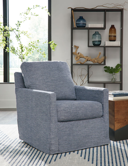 Nenana Next-gen Nuvella - Swivel Glider Accent Chair – Swivel Glider Chairs by Signature Design by Ashley® at Furniture Wholesale Plus , Nashville furniture store