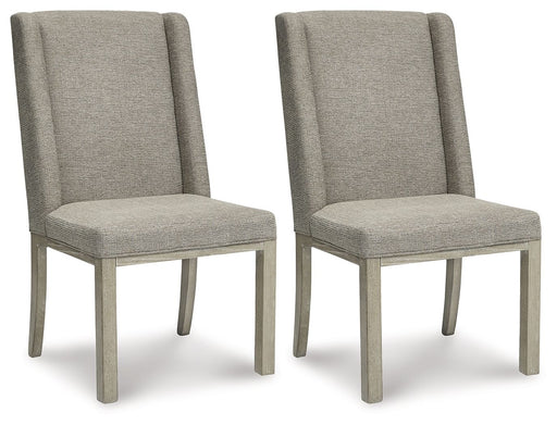 Fawnburg - Dining UPH Side Chair (Set of 2) - Gray – Chair Sets by Millennium® by Ashley at Furniture Wholesale Plus , Nashville furniture store