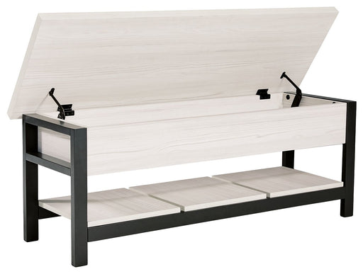 Rhyson - Storage Bench – Storage Benches by Signature Design by Ashley® at Furniture Wholesale Plus , Nashville furniture store