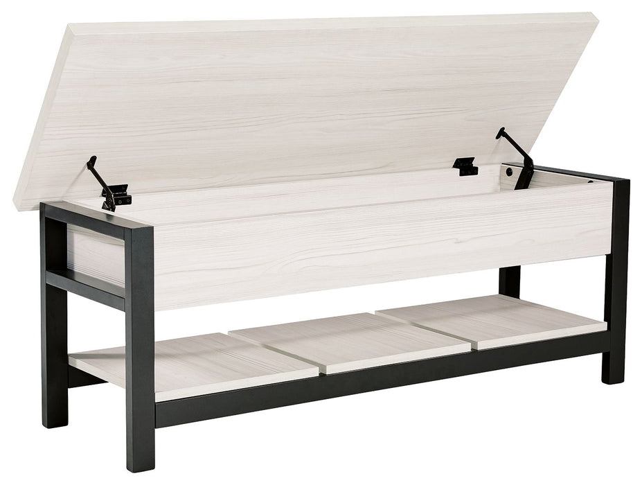 Rhyson - Storage Bench – Storage Benches by Signature Design by Ashley® at Furniture Wholesale Plus , Nashville furniture store