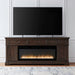 Fireplace TV Consoles - 512 84" Console With Fire FTS - Brown – Fireplace TV Stands by Liberty Furniture at Furniture Wholesale Plus , Nashville furniture store