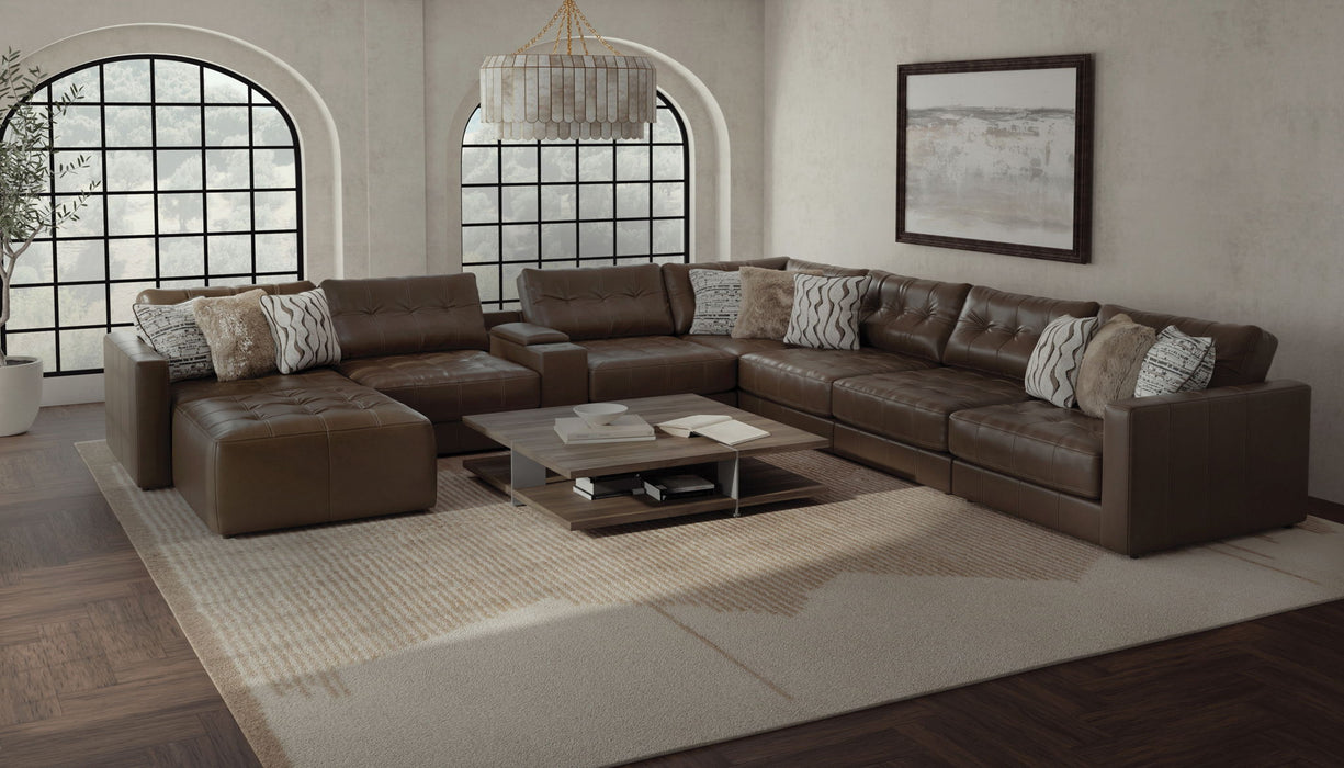 Siena - Cocktail Ottoman - Chocolate – Coffee Table Ottomans by Jackson at Furniture Wholesale Plus , Nashville furniture store