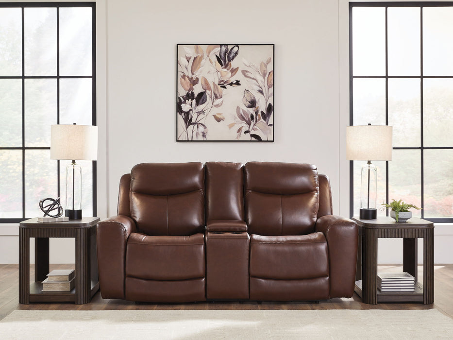 Next Move - Power Reclining Loveseat With Console / Adjustable Headrest – Reclining Loveseats by Signature Design by Ashley® at Furniture Wholesale Plus , Nashville furniture store