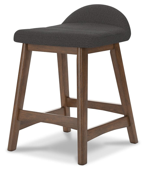 Lyncott - Upholstered Barstool (Set of 2) – Stool Sets by Signature Design by Ashley® at Furniture Wholesale Plus , Nashville furniture store