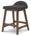 Lyncott - Upholstered Barstool (Set of 2) – Stool Sets by Signature Design by Ashley® at Furniture Wholesale Plus , Nashville furniture store