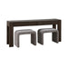 Cascade Falls - 3 Piece Set - Satin Espresso / Gray – 3 Piece Living Room Sets by Liberty Furniture at Furniture Wholesale Plus , Nashville furniture store