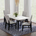 Marlene - Standard Height Dining Set – 5 Piece Dining Room Sets by Elements International at Furniture Wholesale Plus , Nashville furniture store