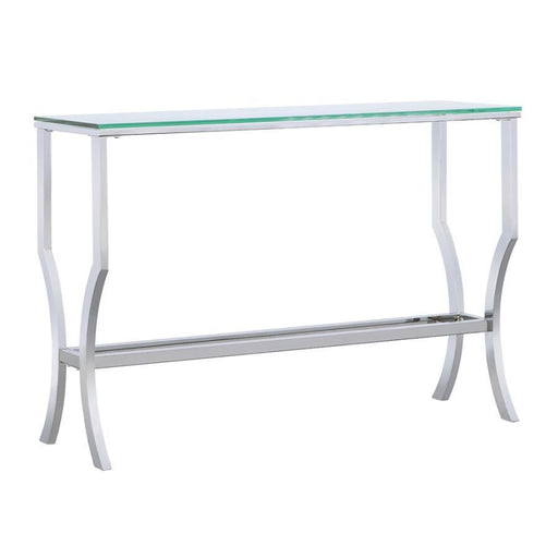 Saide - Rectangular Glass Top Table – End Tables by CoasterEssence at Furniture Wholesale Plus , Nashville furniture store