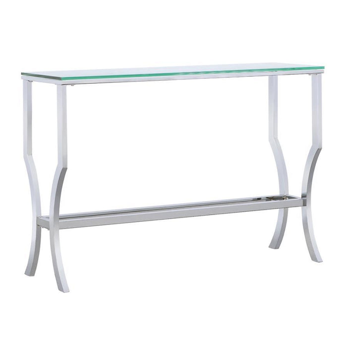 Saide - Rectangular Glass Top Table – End Tables by CoasterEssence at Furniture Wholesale Plus , Nashville furniture store
