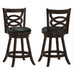 Calecita - Wood Swivel Counter Stool (Set of 2) - Premium Stool Sets from CoasterEssence - Just $309! Shop now at Furniture Wholesale Plus  We are the best furniture store in Nashville, Hendersonville, Goodlettsville, Madison, Antioch, Mount Juliet, Lebanon, Gallatin, Springfield, Murfreesboro, Franklin, Brentwood