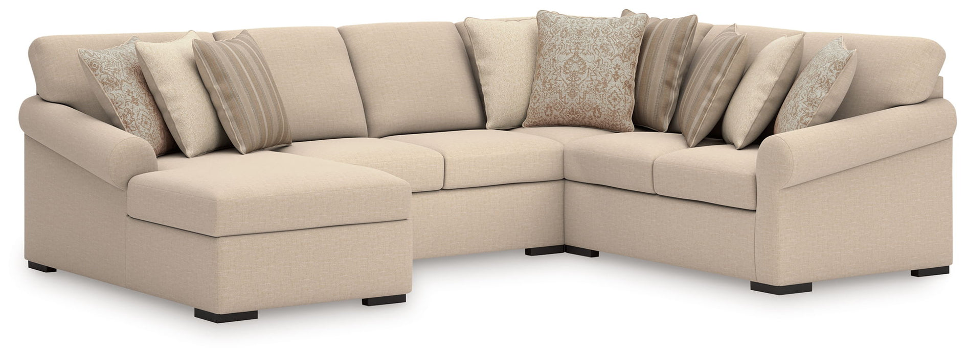 LadyMae - Sectional – Stationary Sectionals by Benchcraft® at Furniture Wholesale Plus , Nashville furniture store