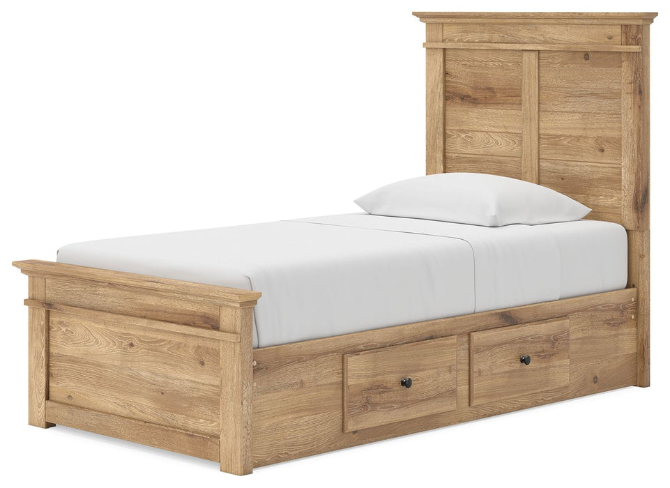 Makidern - Panel Storage Bed With 2 Under Bed Storage Units – Storage Beds by Signature Design by Ashley® at Furniture Wholesale Plus , Nashville furniture store
