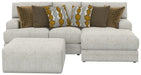 Tori - Sectional With Comfort Coil Seating, Cocktail Ottoman And Accent Pillows Included – 2 Piece Living Room Sets by Jackson at Furniture Wholesale Plus , Nashville furniture store