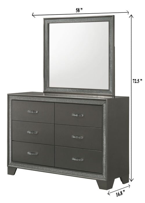 Kaia - Dresser & Mirror – Dressers by Crown Mark at Furniture Wholesale Plus , Nashville furniture store