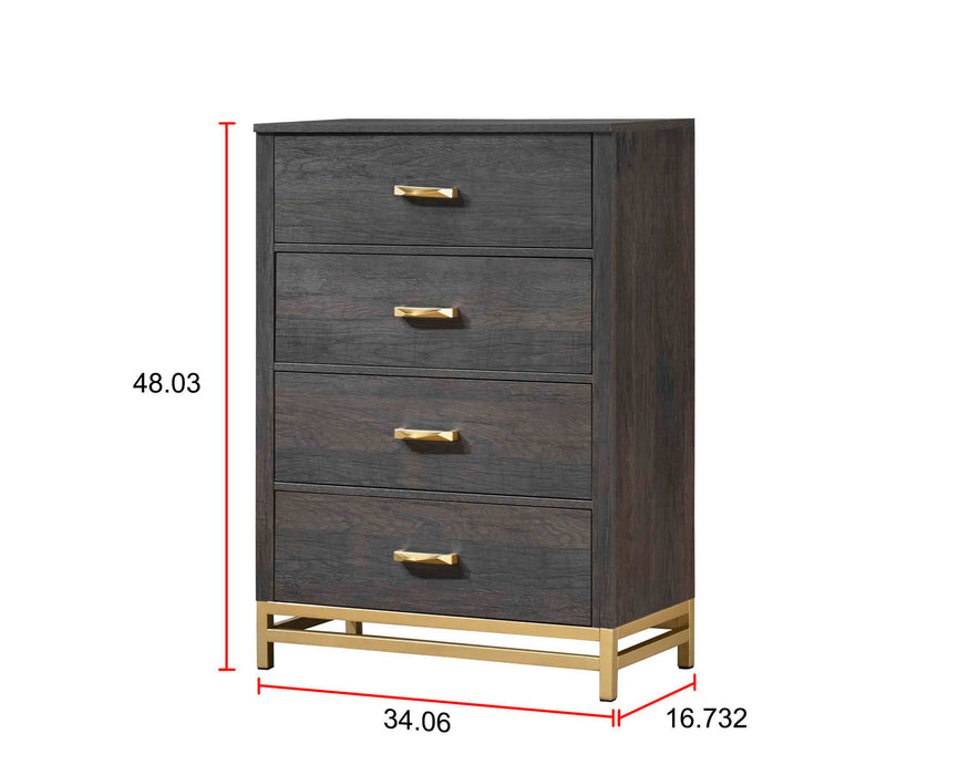 Trevor - Chest - Brown – Accent Chests by Crown Mark at Furniture Wholesale Plus , Nashville furniture store