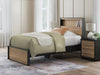 Kozmour - Bookcase Complete Bed Frame – Panel Beds by Signature Design by Ashley® at Furniture Wholesale Plus , Nashville furniture store