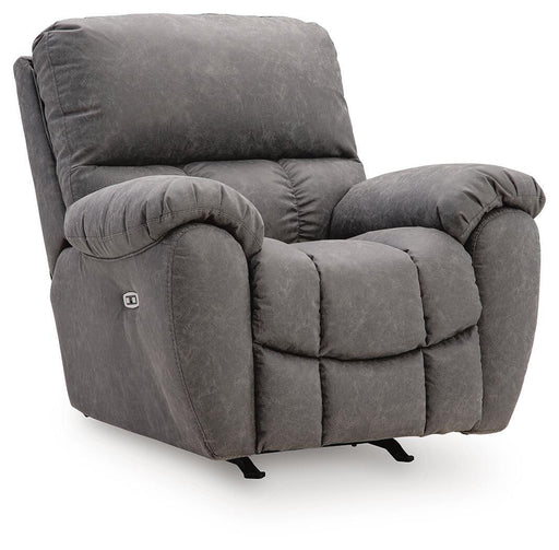 Bakerstein - Power Rocker Recliner With Adjustable Headrest - Galaxy – Rocker Chairs by Signature Design by Ashley® at Furniture Wholesale Plus , Nashville furniture store