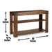 Arusha - Sofa Table - Brown – Sofa Tables by Steve Silver Furniture at Furniture Wholesale Plus , Nashville furniture store