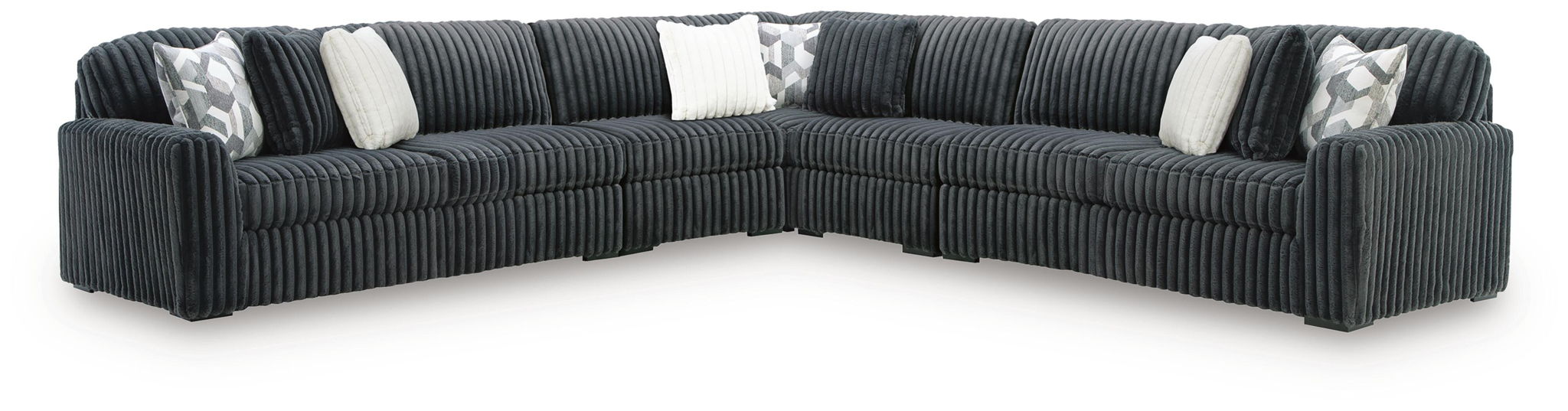 Midnight-Madness - Sectional – Stationary Sectionals by Signature Design by Ashley® at Furniture Wholesale Plus , Nashville furniture store