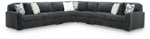 Midnight-Madness - 5 Piece Sectional – Stationary Sectionals by Signature Design by Ashley® at Furniture Wholesale Plus , Nashville furniture store