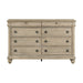 Rustic Traditions - 8 Drawer Dresser – Dresser & Mirror by Liberty Furniture at Furniture Wholesale Plus , Nashville furniture store