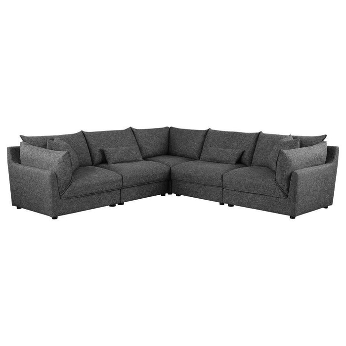 Sasha - Upholstered Modular Sectional – Stationary Sectionals by Coaster Fine Furniture at Furniture Wholesale Plus , Nashville furniture store