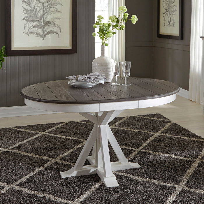 Allyson Park - Pedestal Table – Dining Tables by Liberty Furniture at Furniture Wholesale Plus , Nashville furniture store