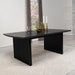 Brookmead - Extension Leaf Dining Table - Black – Dining Tables with Extensions by CoasterEssence at Furniture Wholesale Plus , Nashville furniture store
