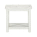 Backroads - End Table - Weathered White & Parchment Brown – End Tables by Liberty Furniture at Furniture Wholesale Plus , Nashville furniture store