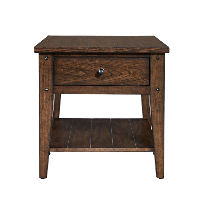 Lake House - 3 Piece Set (1-Cocktail 2-End Tables) – Table Sets by Liberty Furniture at Furniture Wholesale Plus , Nashville furniture store
