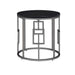 Ester - Round End Table - Chrome – End Tables by Elements International at Furniture Wholesale Plus , Nashville furniture store