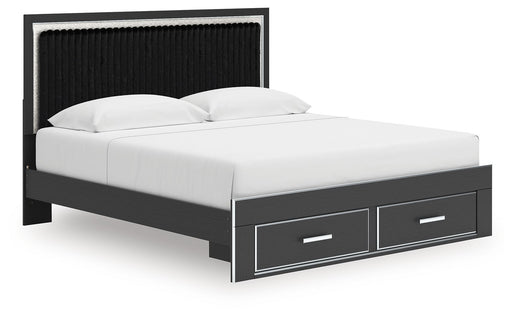 Zuraleus - Upholstered Panel Platform Storage Bed – Storage Beds by Signature Design by Ashley® at Furniture Wholesale Plus , Nashville furniture store