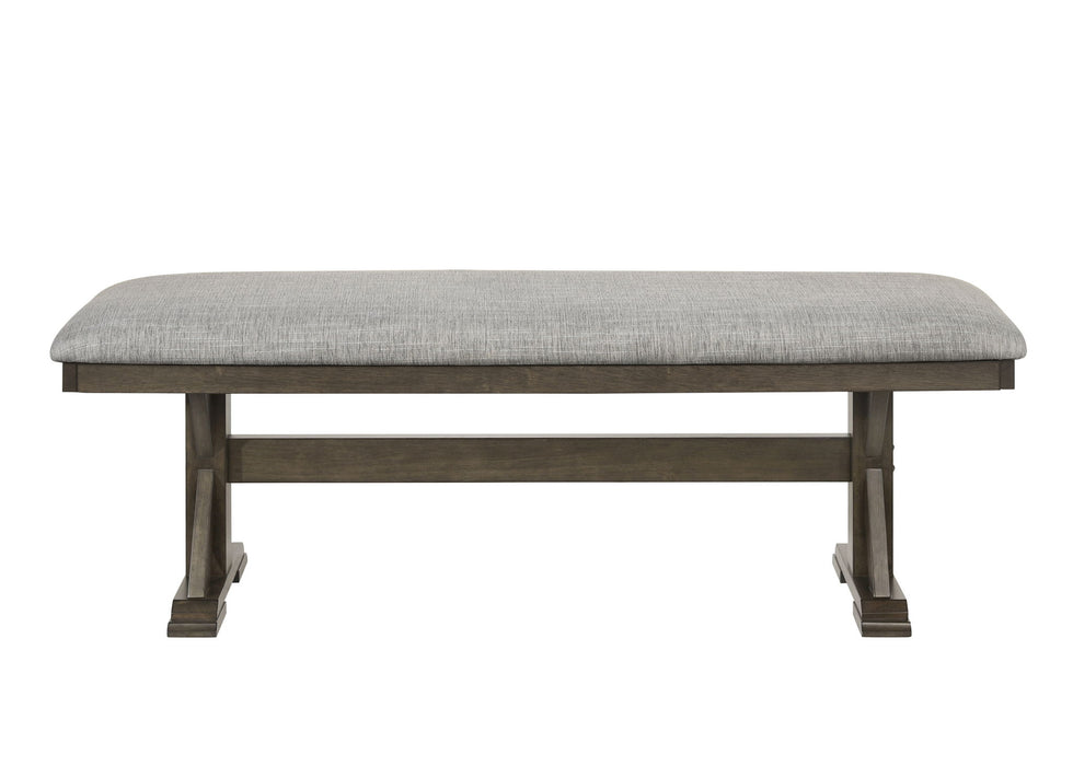 Lloyd - Bench - Brown / Gray - Premium Dining Benches from Crown Mark - Just $159! Shop now at Furniture Wholesale Plus  We are the best furniture store in Nashville, Hendersonville, Goodlettsville, Madison, Antioch, Mount Juliet, Lebanon, Gallatin, Springfield, Murfreesboro, Franklin, Brentwood