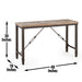 Jersey - Sofa Table - Brown – Sofa Tables by Steve Silver Furniture at Furniture Wholesale Plus , Nashville furniture store