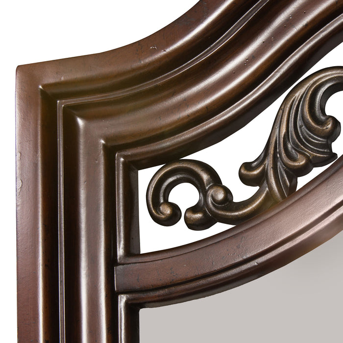 Messina Estates - Mirror - Dark Brown – Mirrors by Liberty Furniture at Furniture Wholesale Plus , Nashville furniture store