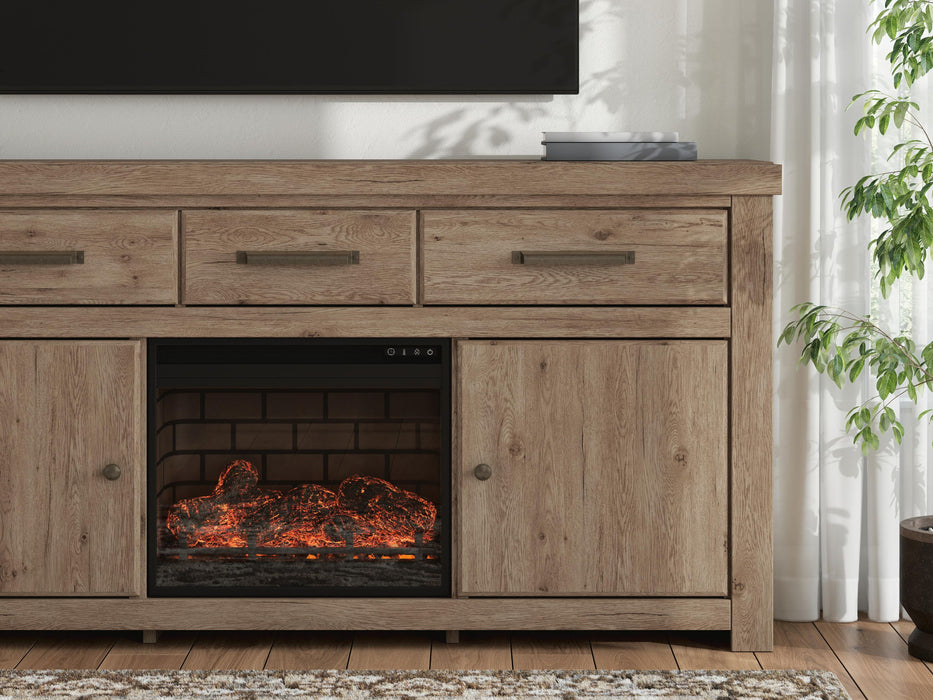Garistyn - TV Stand With Fireplace Option – TV Stands by Signature Design by Ashley® at Furniture Wholesale Plus , Nashville furniture store