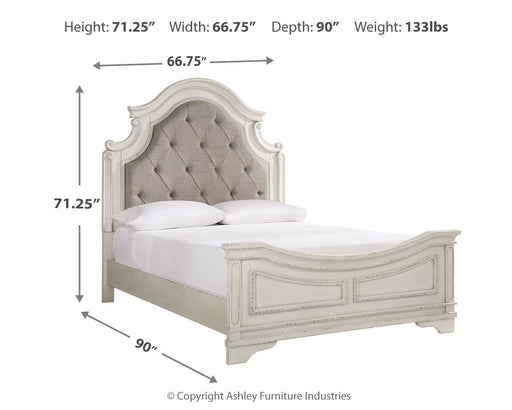 Realyn - Upholstered Panel Bed – Upholstered Beds by Signature Design by Ashley® at Furniture Wholesale Plus , Nashville furniture store