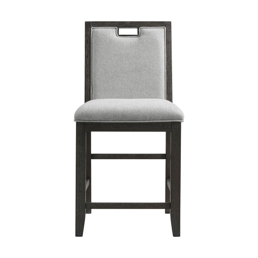 Elodie - Fabric Counter Chair (Set of 2) - Charcoal / Gray – Chair Sets by Elements International at Furniture Wholesale Plus , Nashville furniture store