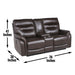 Fortuna - 3 Piece Dual Power Reclining Set - Coffee – 3 Piece Living Room Sets by Steve Silver Furniture at Furniture Wholesale Plus , Nashville furniture store