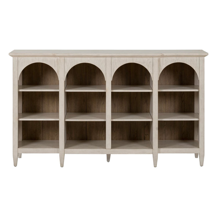 Pavilion - Breakfront Accent Cabinet - Natural – Accent Cabinets by Liberty Furniture at Furniture Wholesale Plus , Nashville furniture store