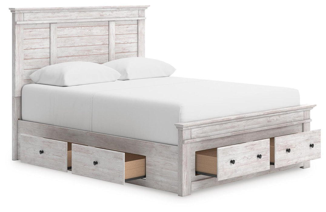 Makidern - Panel Storage Bed – Storage Beds by Signature Design by Ashley® at Furniture Wholesale Plus , Nashville furniture store