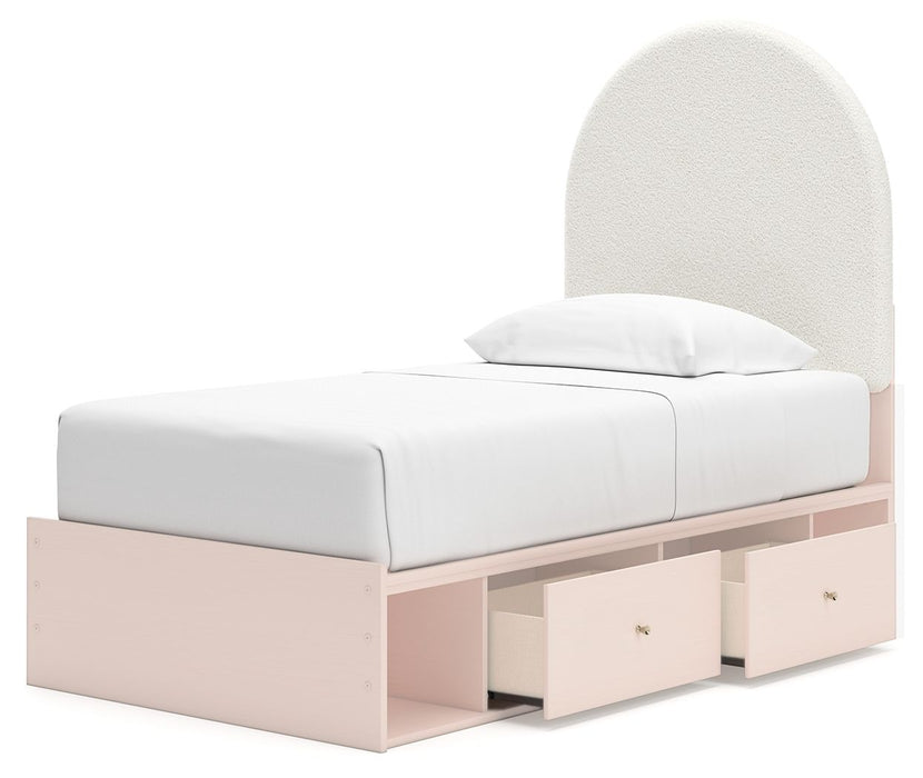 Wistenpine - Upholstered Panel Bed With Storage – Storage Beds by Signature Design by Ashley® at Furniture Wholesale Plus , Nashville furniture store